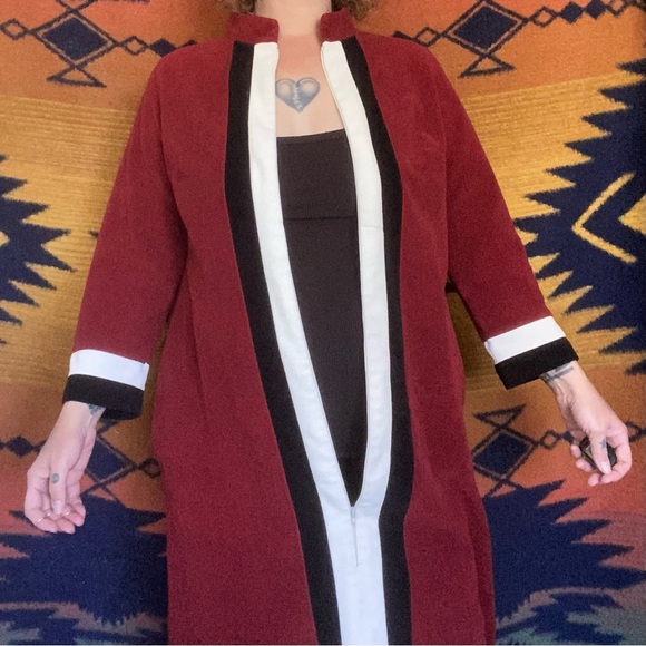 Vintage Vanity Fair House Dress Robe. Zip Up. Pockets. Size 10. USA. 70’s. - Picture 10 of 15